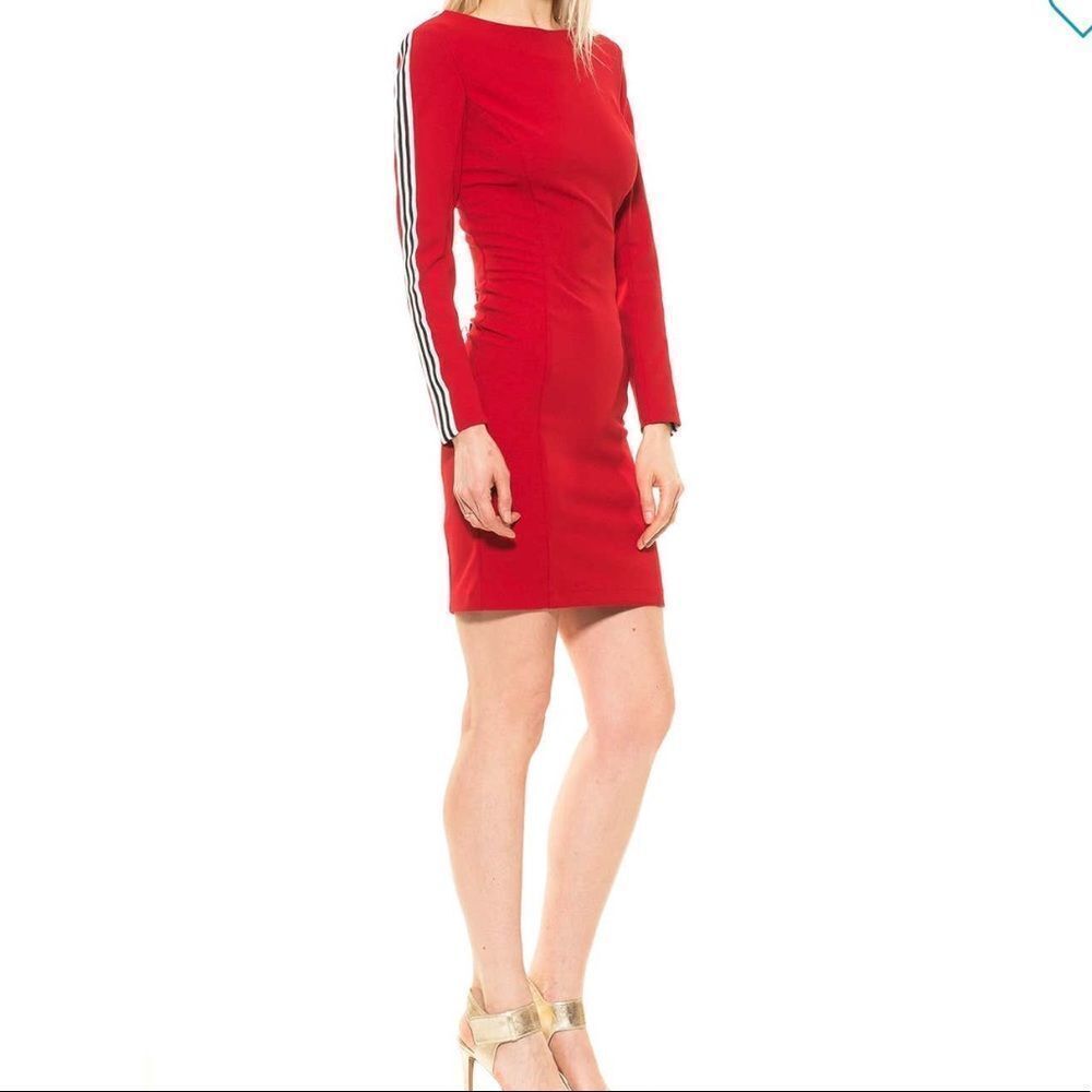 ALEXA admor body fitted dress